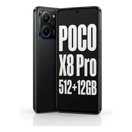 Poco X8 Pro 512gb 12gb Ram Original Lançamento Global C/ Nfc Preto