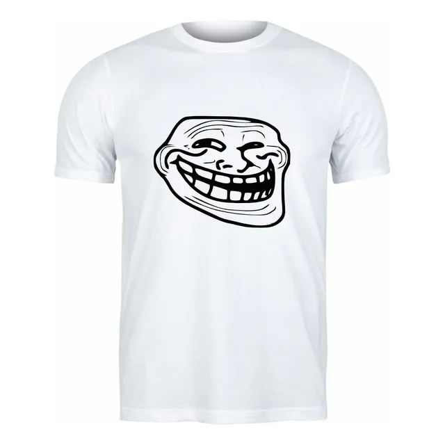 Remera Algodón 100% - Troll Face Meme