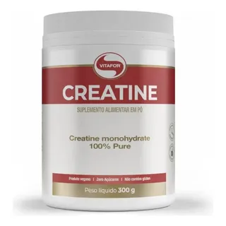 Vitafor Kit 6 Creatine 300g Suplemento Creatinamonohidratada Vitafor Sem Sabor