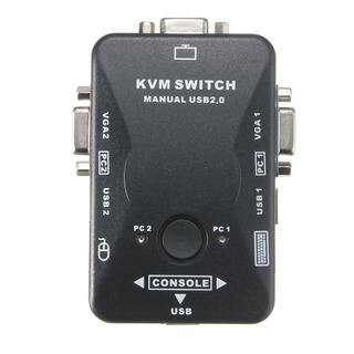 Switch Kvm Usb, Pantalla Teclado Mouse En 2 Computadoras Switch Kvm Usb, Pantalla Teclado Mouse En 2 Computadoras