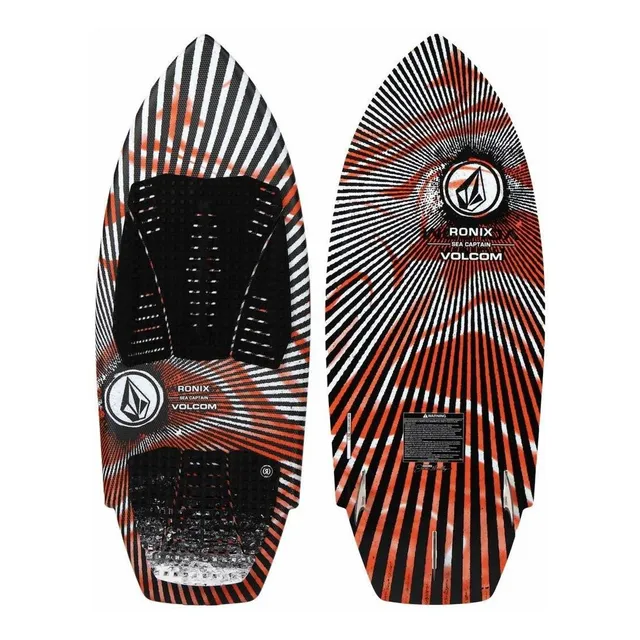 Ronix Volcom Sea Capitan Wkesurf Tabla Montar Madera