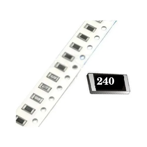 (20 Unidades) 24r 240 Resistor Smd 0805 5% 24 Ohms 2,0x1.2mm