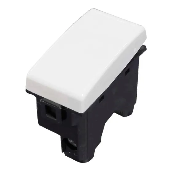 Dado Conmutador Bm101-3 Opalux Blanco