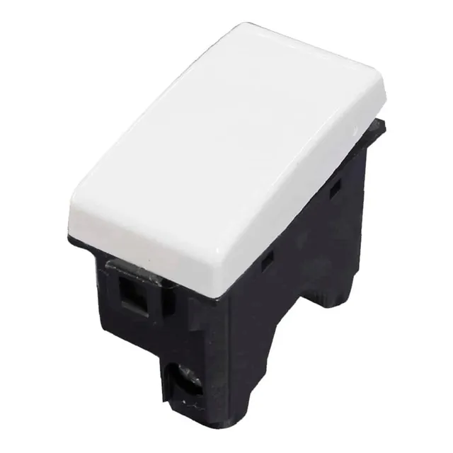 Dado Conmutador Bm101-3 Opalux Blanco