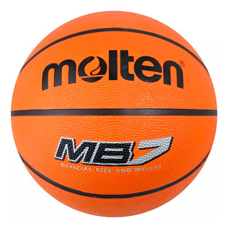 Balon Basquetbol Mb7 Molten Giugiaro Hule Naranja N.7 + Full Balon Basquetbol Mb7 Molten Giugiaro Hule Naranja N.7 + Full