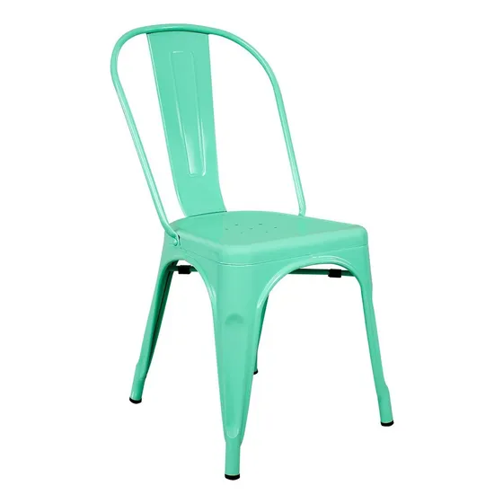 Silla Tolix De Metal - Verde Menta
