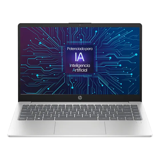 Laptop  Hp 14-ep1001la Intel Core Ultra 5 8gb Ram 512gb Ssd Plateado Natural