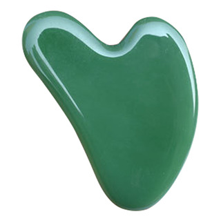 Herramienta De Masaje Raspador Gua Sha, Piedra De Jade Natur Herramienta De Masaje Raspador Gua Sha, Piedra De Jade Natur