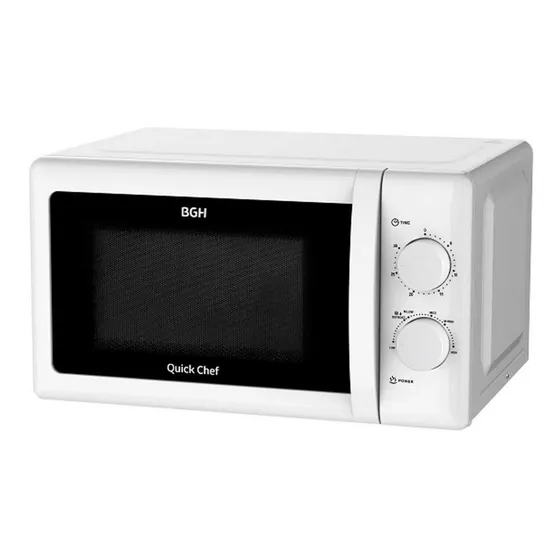 Microondas Bgh Quick Chef B120m20   Blanco 20l 220v. Caba