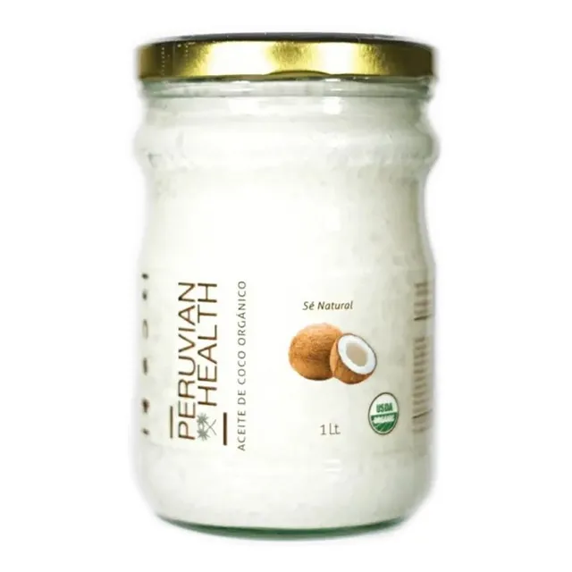 Aceite De Coco Orgánico Virgen 1 Litro