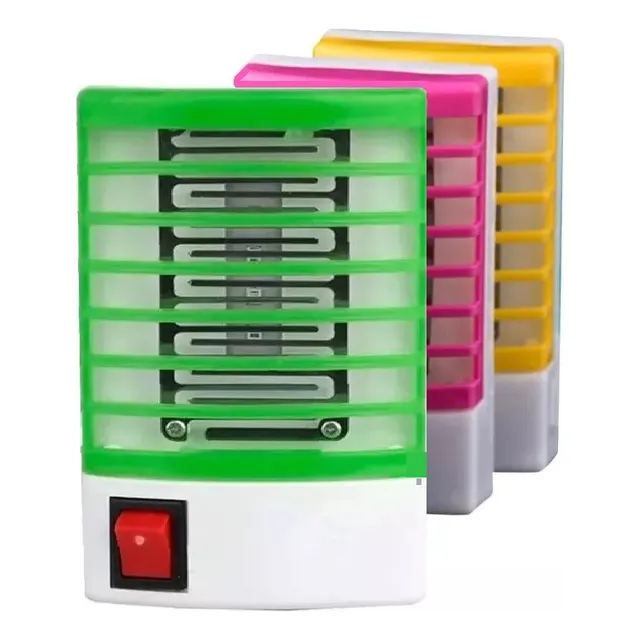 Lampara Mata Zancudo Denge Moscas Raqueta Insectos Luz Mosqu