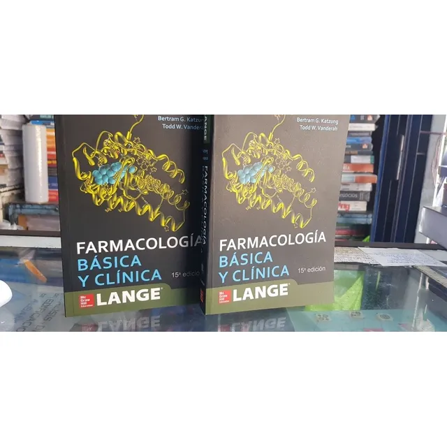Libro Farmacologia Básica Y Clínica (katzung) 15 Edición 
