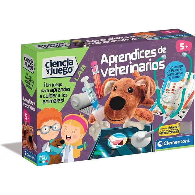 Juego Doctor Veterinario Niños Niñas Roles Animales Juguete
