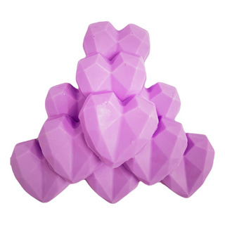 Kit 200 Unidades Mini Sabonetes Coração Lapidado 3cm Kit 200 Unidades Mini Sabonetes Coração Lapidado 3cm