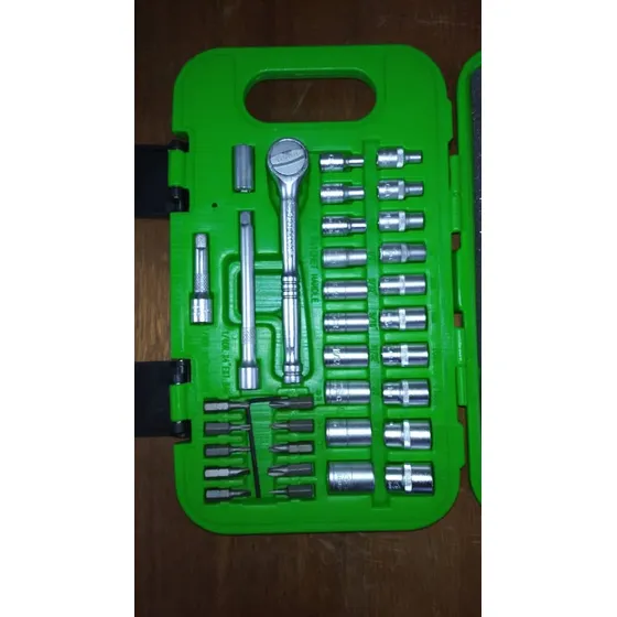 Juego De Rachet 1/4 Marca Lobster 35 Piezas Nuevo