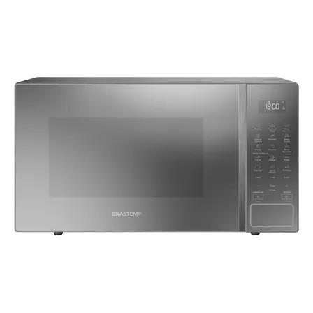Micro-ondas Brastemp Bms46ar 32 L Com Menu Gourmet Cinza 110v - Melhor preço na PalShop