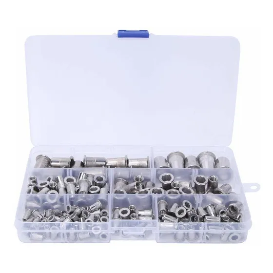 Famkit Kit 165 Repuesto Tuerca Remache Acero Inoxidable