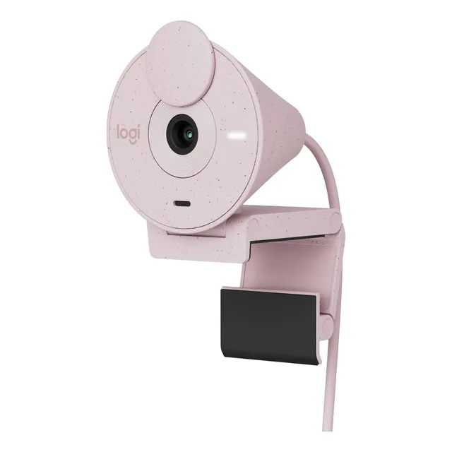 Webcam Logitech Brio 300 Grafito 2mp/30fps Color Rosa