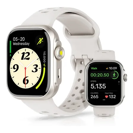 Smartband Bettdow FB041 com GPS e Tela de 1.83" Dourada