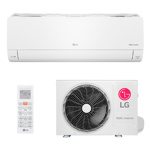 Ar Cond Split Hw Invert LG Dualvoice + Ia 12000btu Frio 220v Ar Cond Split Hw Invert LG Dualvoice + Ia 12000btu Frio 220v