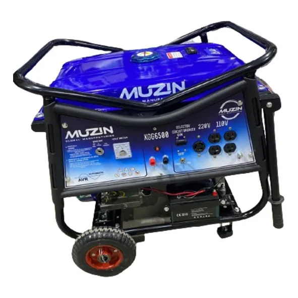 Generador-planta Eléctrica 9kva. 110-220v. Gasolina Muzin.