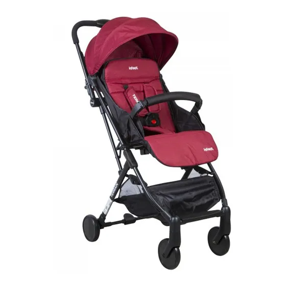 Coche Paseo Terrain Red Infanti Color Rojo
