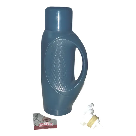 Termo Lumilagro Delta + Pico Cebador, 1 Litro - Sin Botella