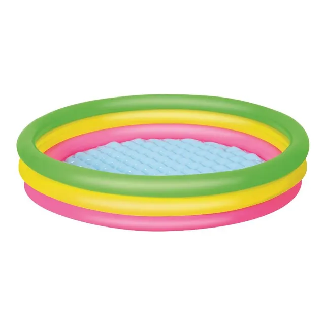 Piscina 3 Anillos De Colores Bestway 1.52m X 30cm