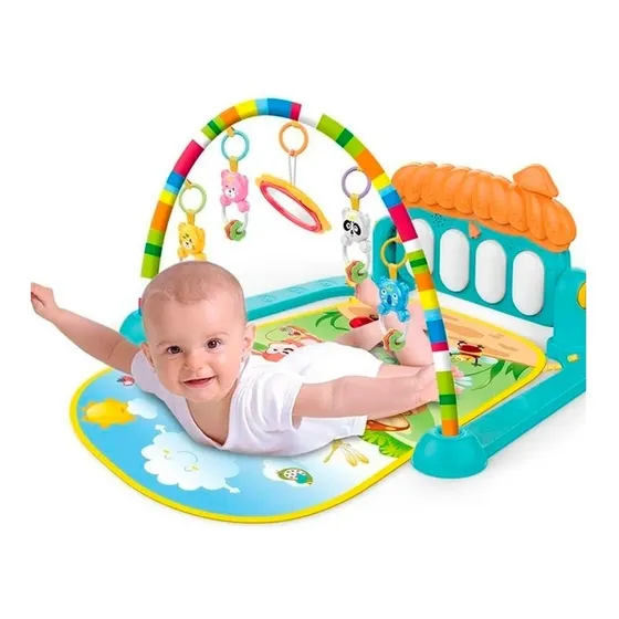 Gimnasio Bebe Musical Tapete Piano Unisex Didactico