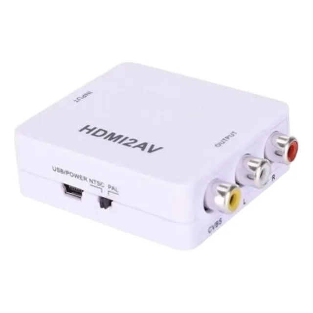 Convertidor Av A Hdmi Av2hdmi