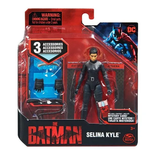 Dc The Batman Selina Kyle + 3 Acces. Spin Master Orig Replay