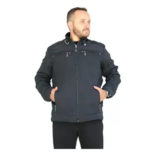 Jaqueta Casaco Plus Size Masculino Forrado Quente Elegante Jaqueta Casaco Plus Size Masculino Forrado Quente Elegante