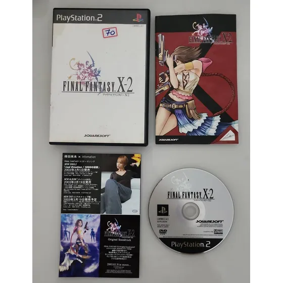 Final Fantasy X-2 - Ps2 Japonês (usado)