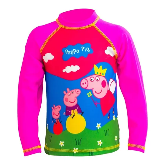 Franela Protectora De Peppa Pig ! Ideal Para La Playa !