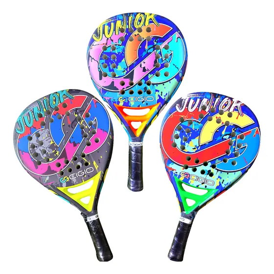 Paleta De Padel Cigio Junior Super Liviana Con Protector