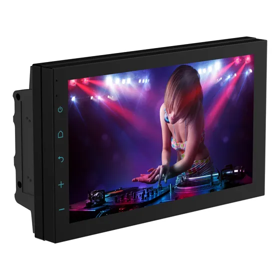 Central Multimídia 7 Carplay Espelhamento Usb Bt 2din Wk70f