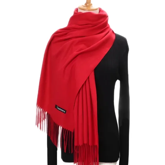 Pashmina Cashmere Chalina Bufanda Ruana Colores Surtidos