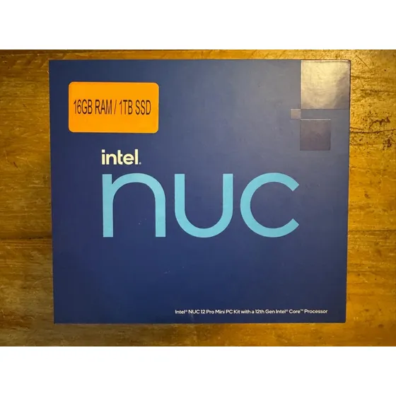 Mega Promo Intel Nuc 12 Pro Kit Nuc12wshi7 16ram/1tb Ssd