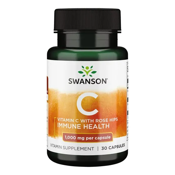 Vitamina C 1000 Mg 30 Cápsulas Swanson