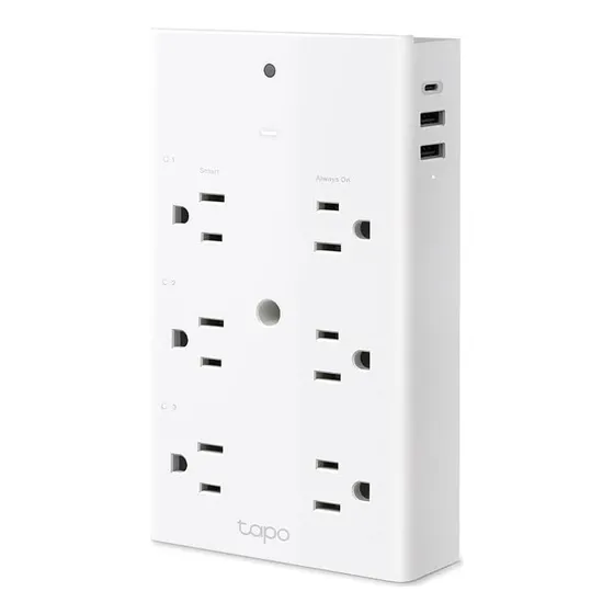 Tp-link Tapo P306 Enchufe Inteligente 3x Usb Carga Rápida