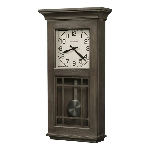 Howard Miller Reloj Amoswall 625-669 Acabado Castaño Diseño
