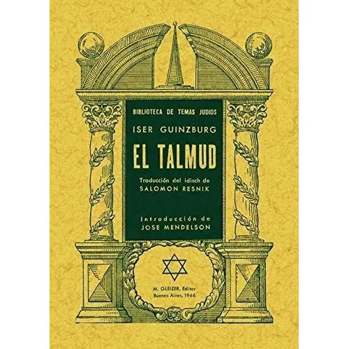 El Talmud Iser Guinzburg Editorial Maxtor