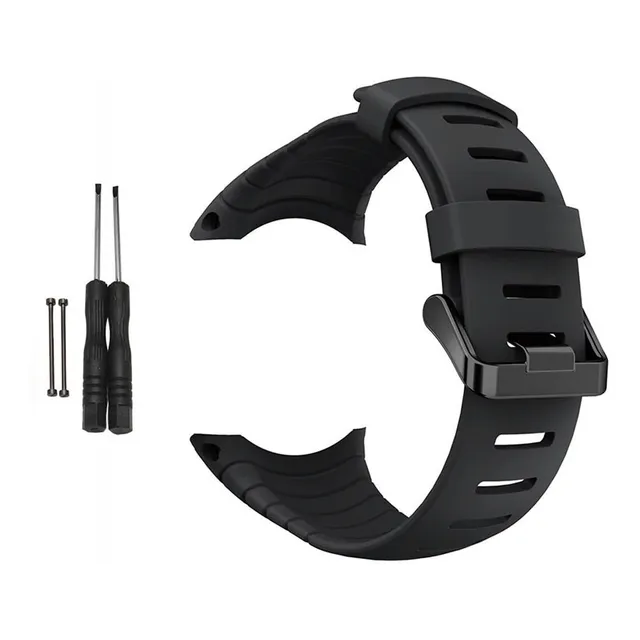 Pulseira Compatível Com Suunto Core Alu Deep - Preta