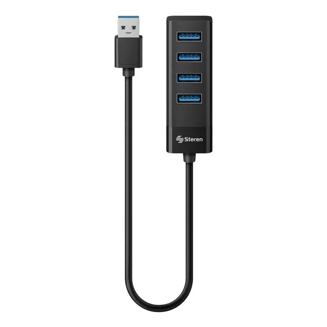 Steren Hub Usb 3.0 De 4 Puertos