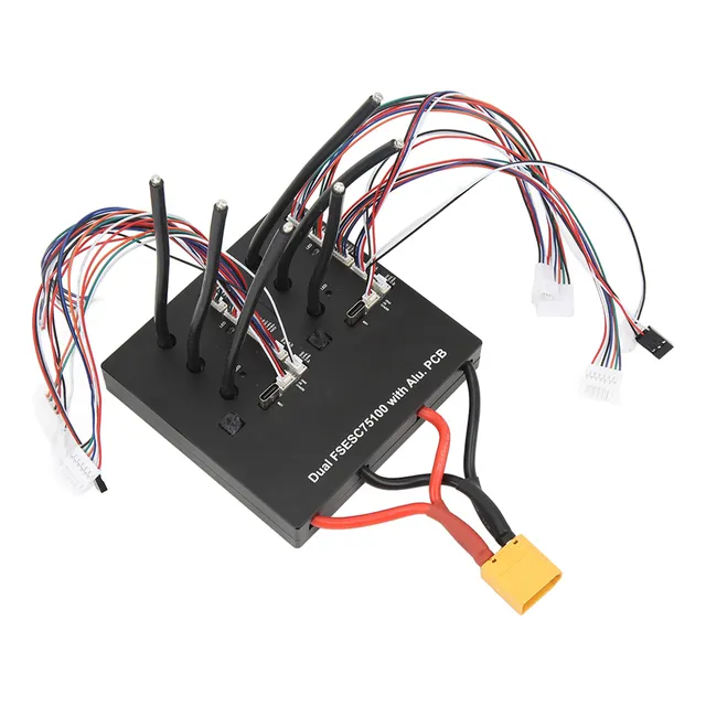 Velocidad Eléctrica Con Doble Base De Aluminio, Esc, Doble A
