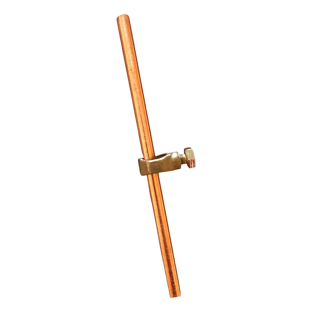 Kit Varilla Cobreada 3/4 X 1/8 Para Electrico C/prensacable