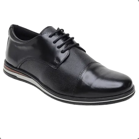 Sapato Masculino Oxford Sport Couro Legítimo Cadarço Loafer