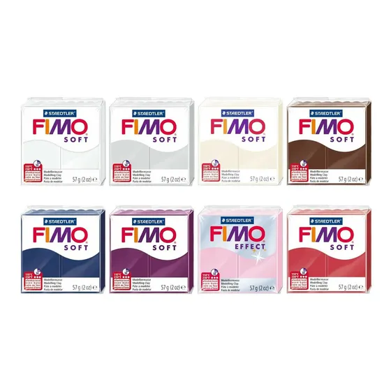 Fimo Arcilla Modelado Horno Polimero Soft Effect 2.01 Oz