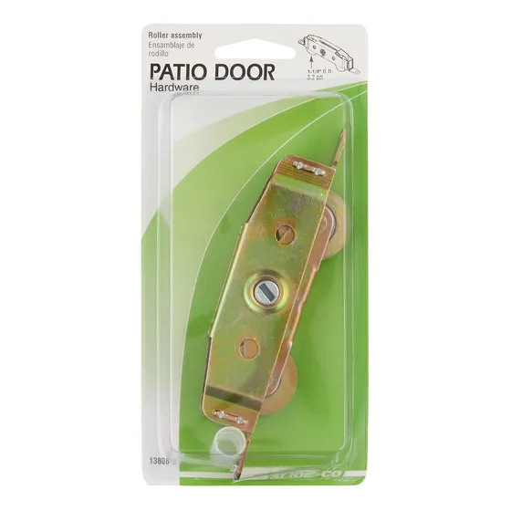 Conjunto Rodillo Deslizante Para Puerta Patio Diametro 4