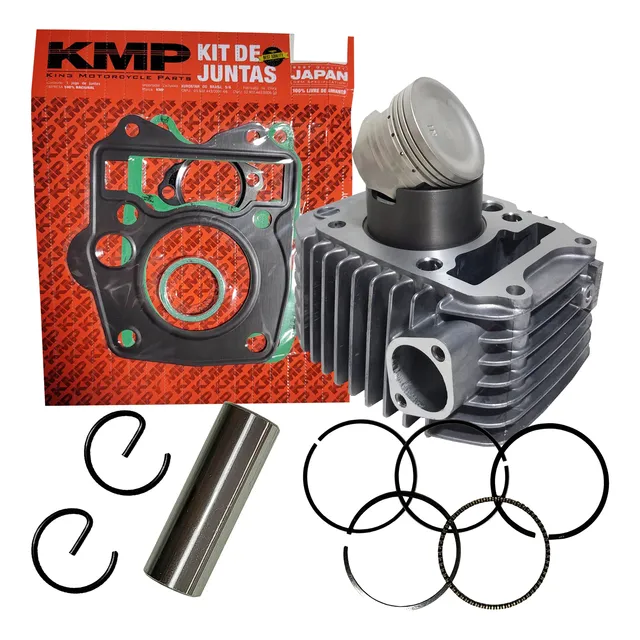 Kit Motor Completo Biz 125 2005-2008 Kmp Carburada